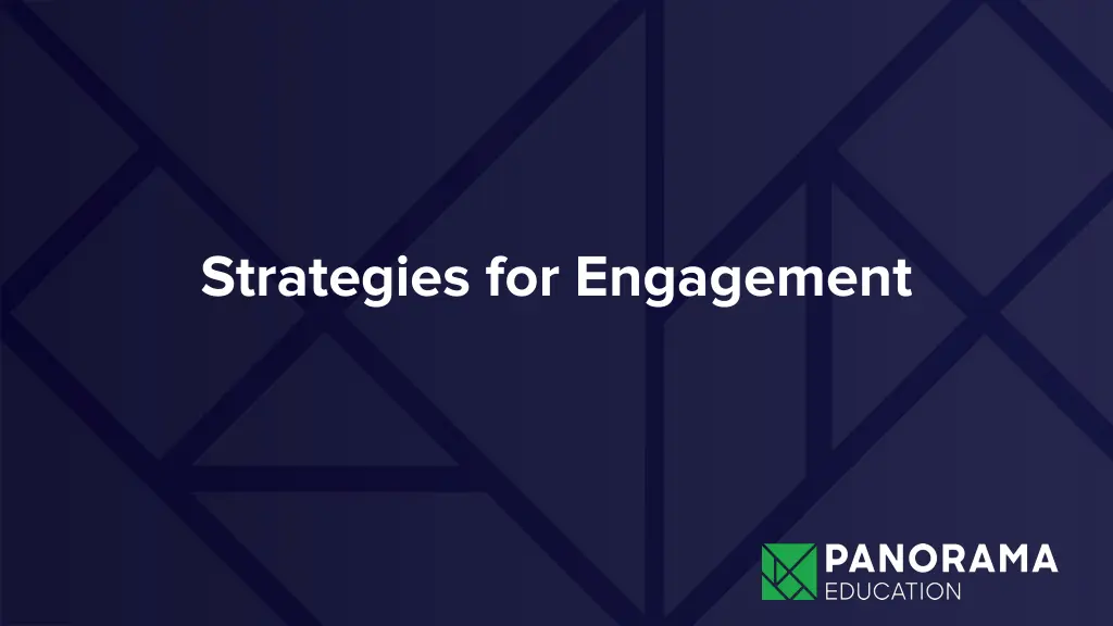 strategies for engagement