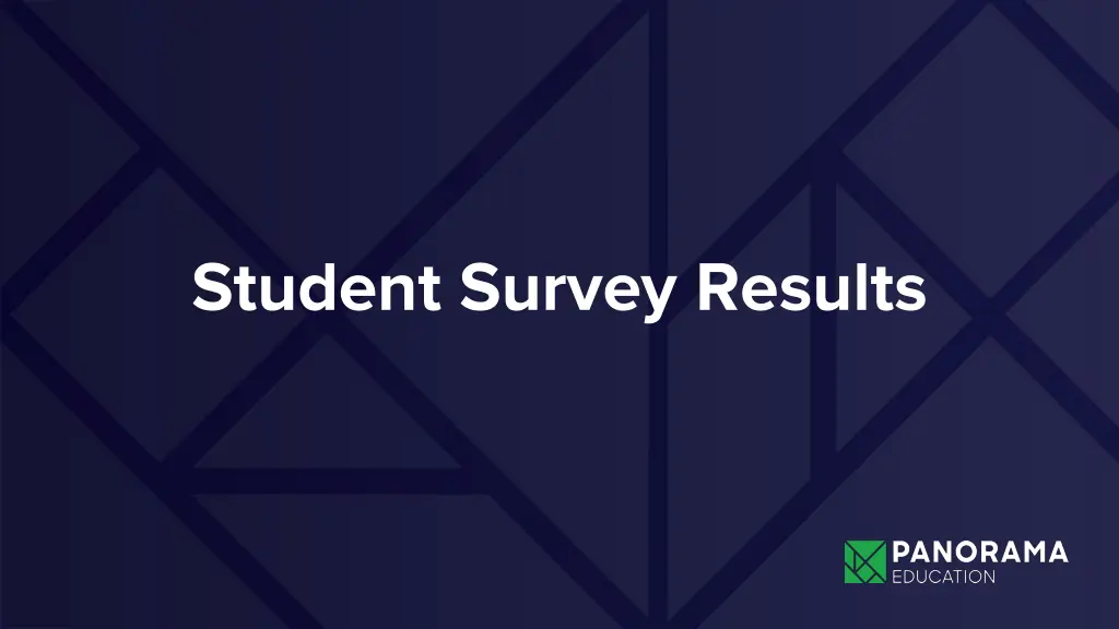 student survey results
