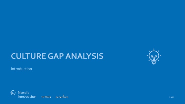 culture gap analysis
