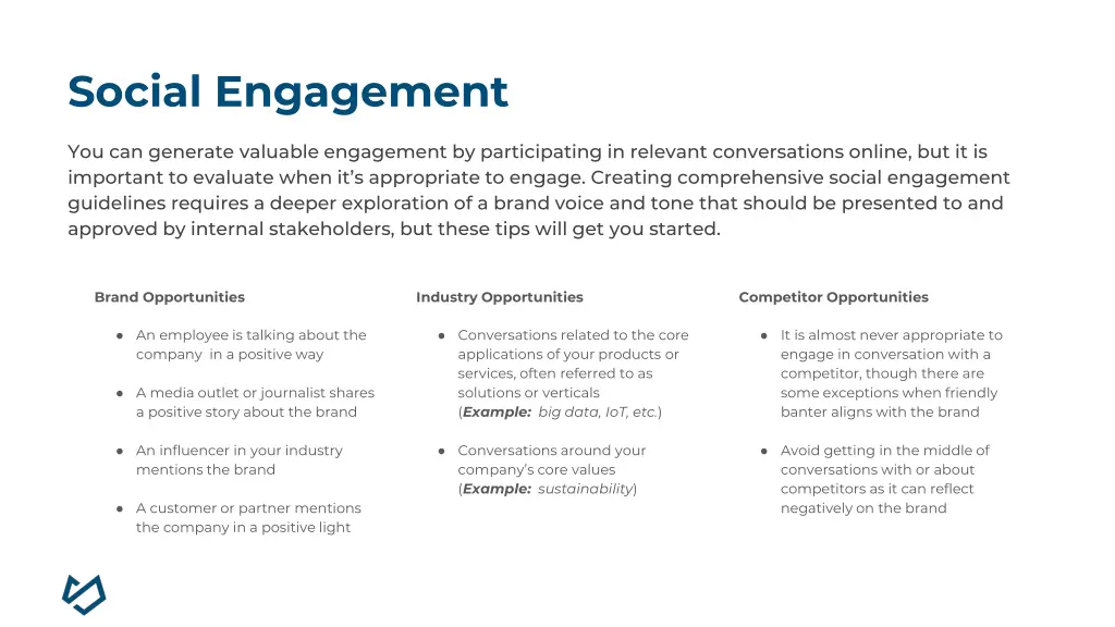 social engagement