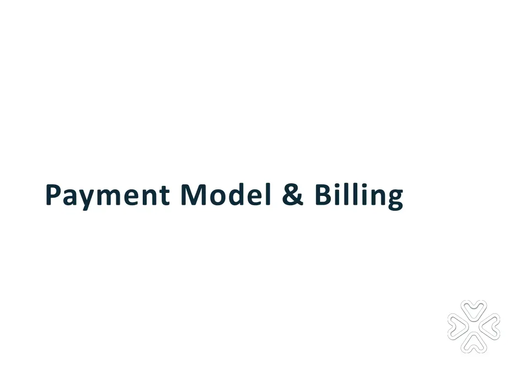 payment model billing