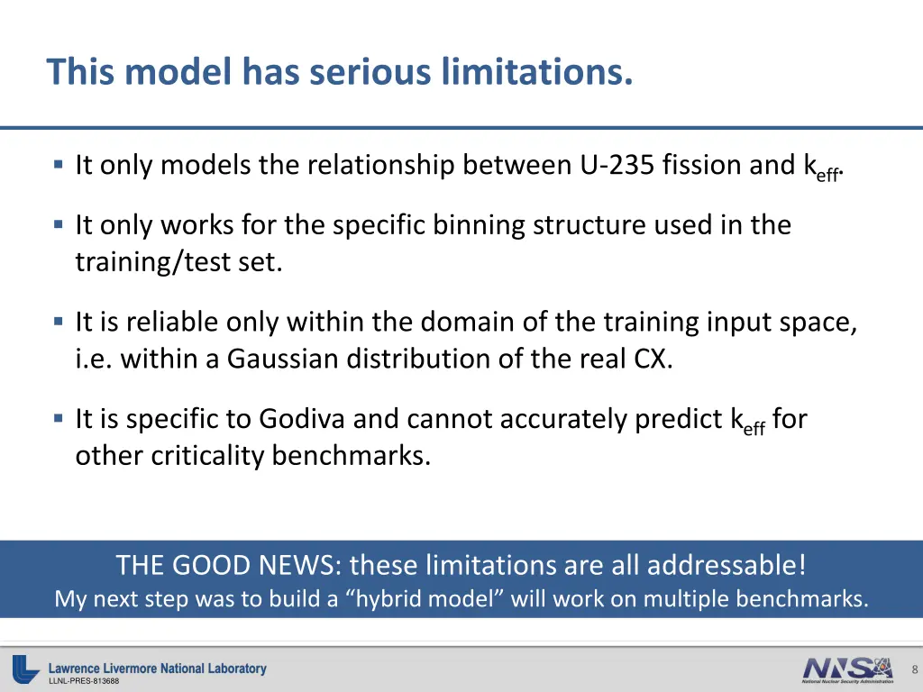 this model has serious limitations