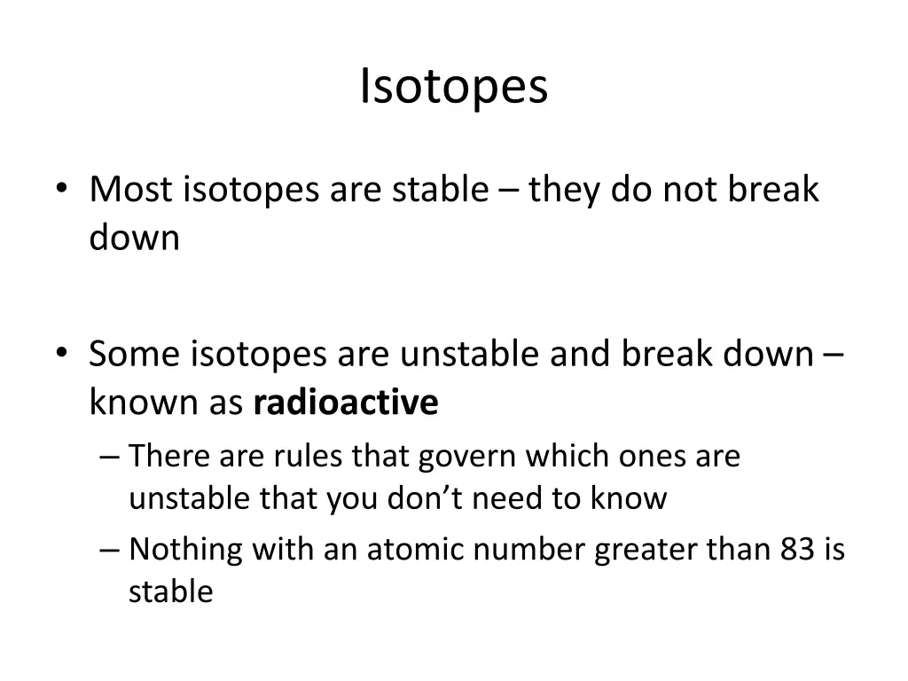 isotopes 1