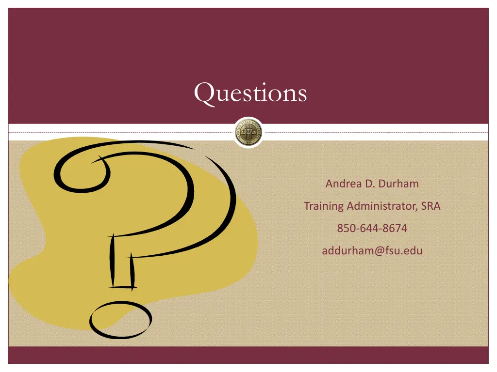 questions