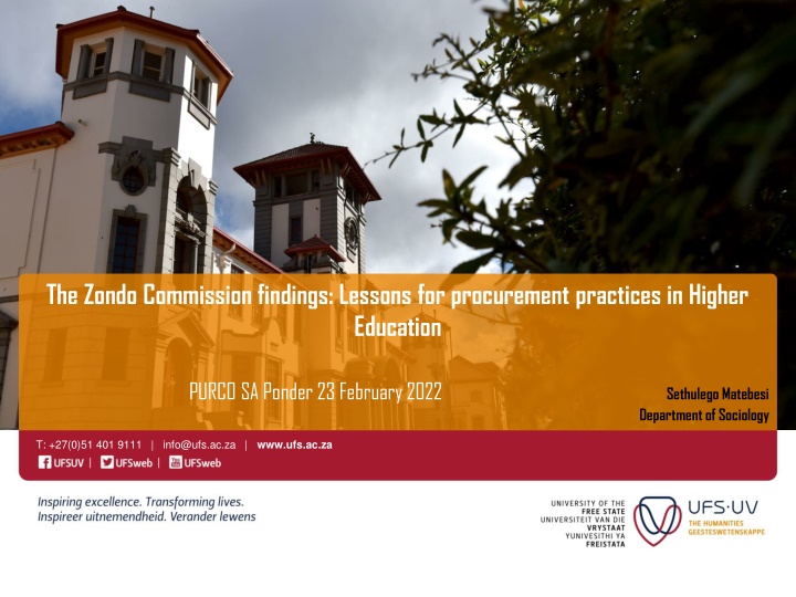 the zondo commission findings lessons
