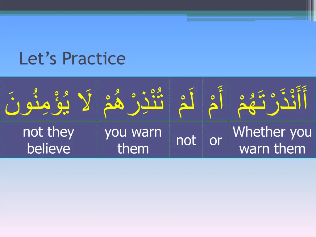 let s practice 1
