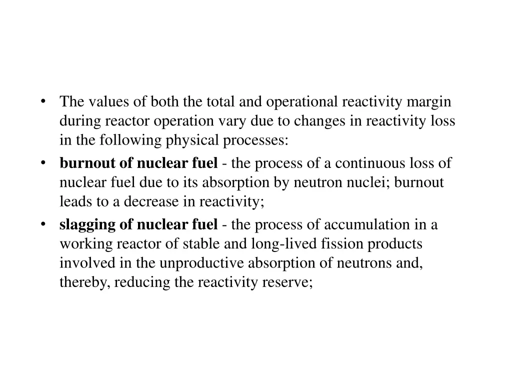 the values of both the total and operational