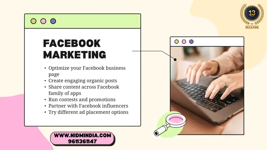 optimize your facebook business page create