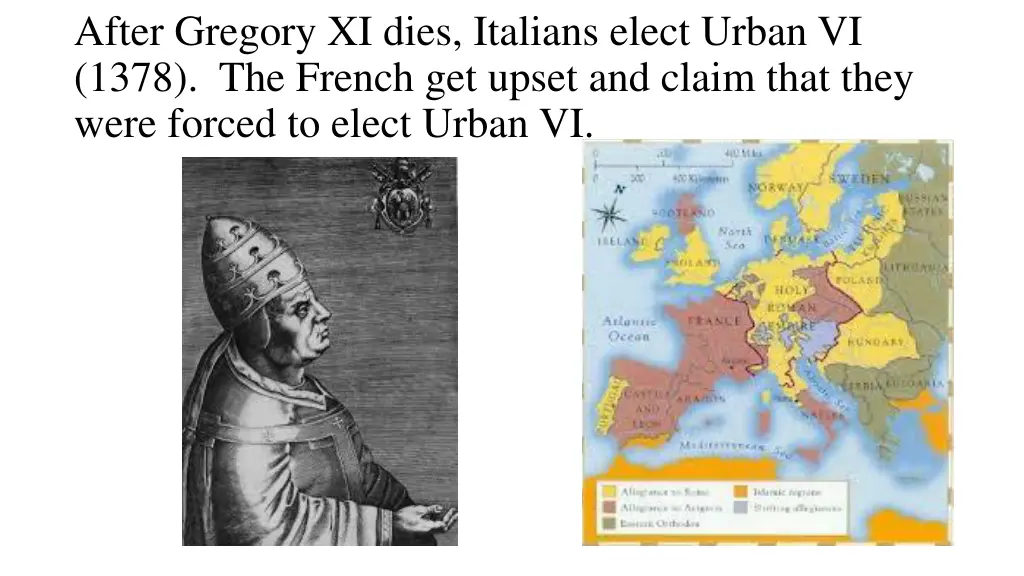 after gregory xi dies italians elect urban