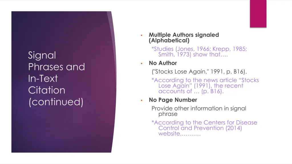 multiple authors signaled alphabetical studies