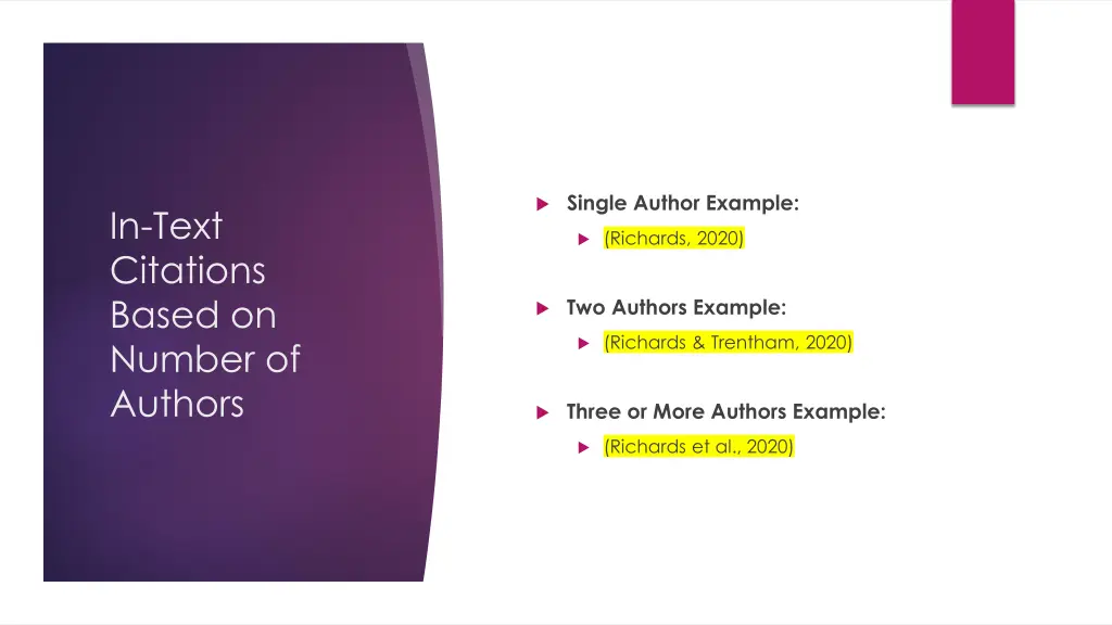 single author example