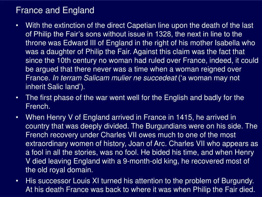 france and england