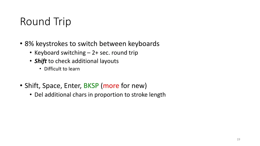 round trip