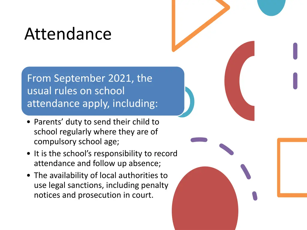 attendance