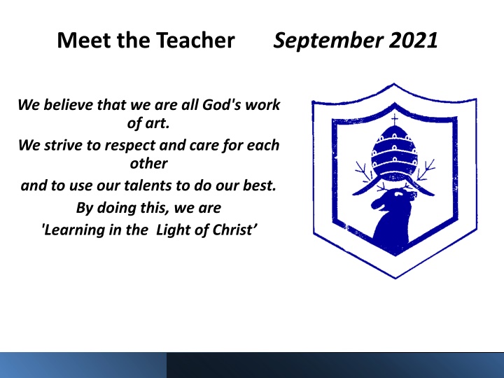 meet the teacher september 2021