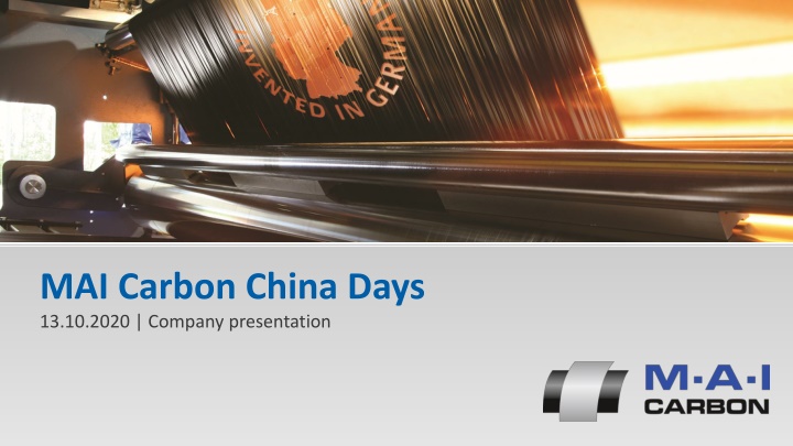 mai carbon china days 13 10 2020 company