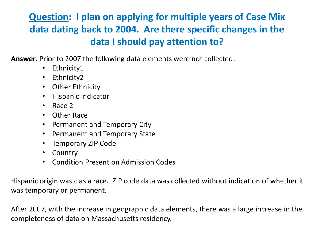 question i plan on applying for multiple years