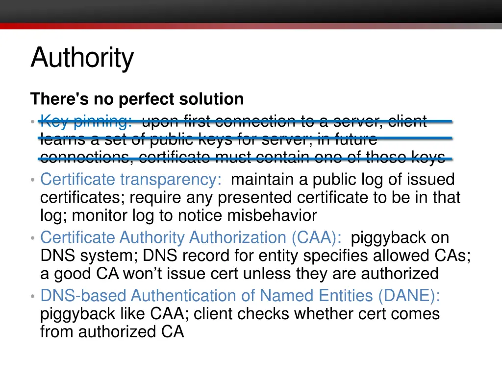 authority