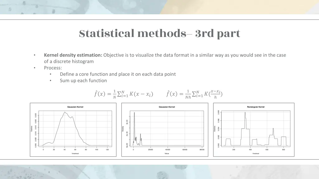statistical methods 3rd part