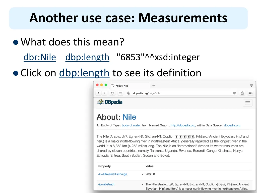 another use case measurements