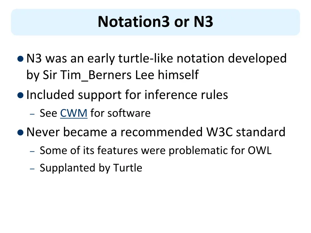 notation3 or n3