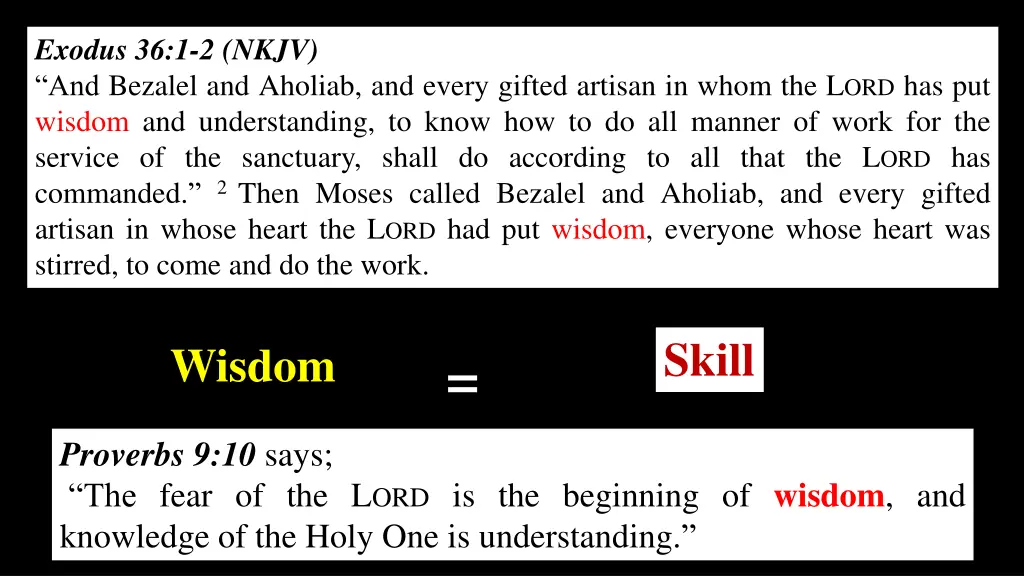 exodus 36 1 2 nkjv and bezalel and aholiab