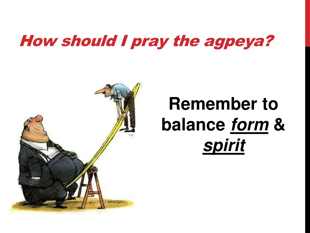 how should i pray the agpeya 1