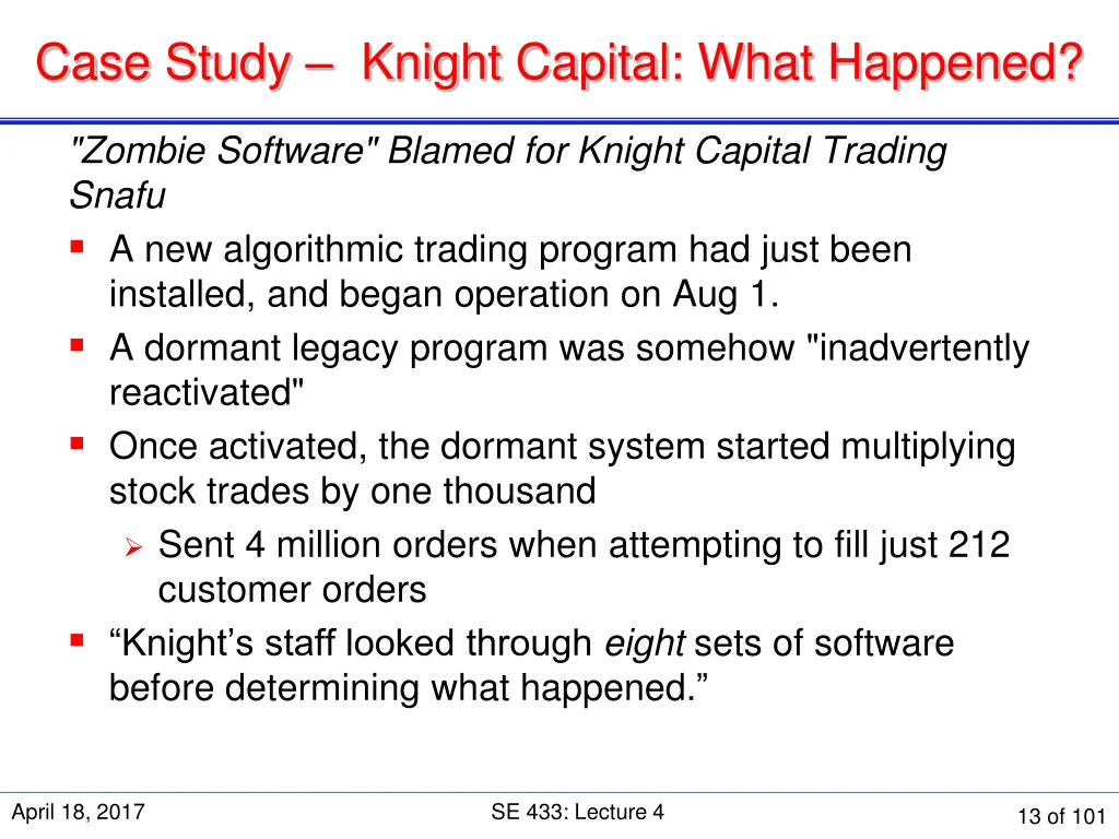 case study knight capital what happened