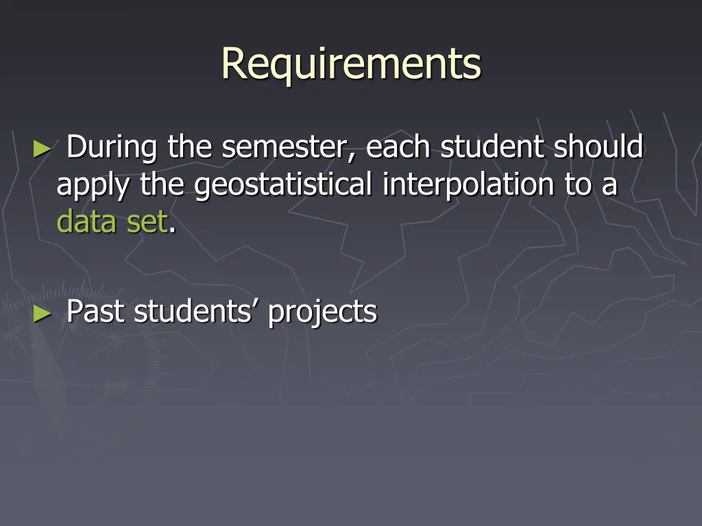 requirements