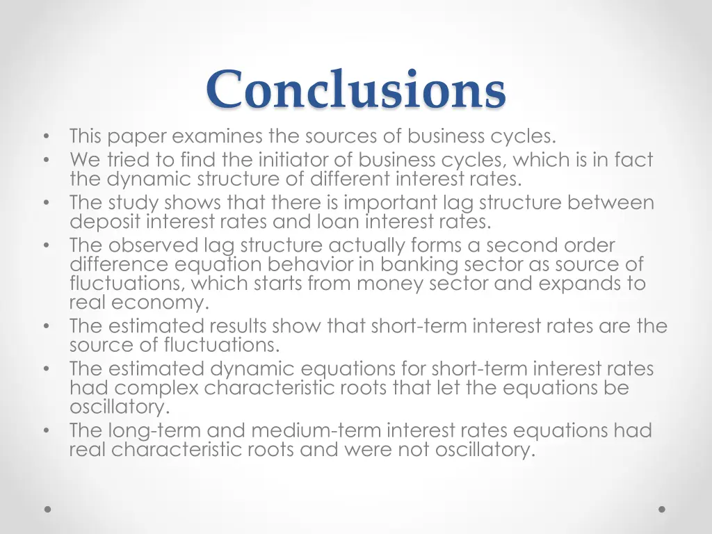 conclusions this paper examines the sources