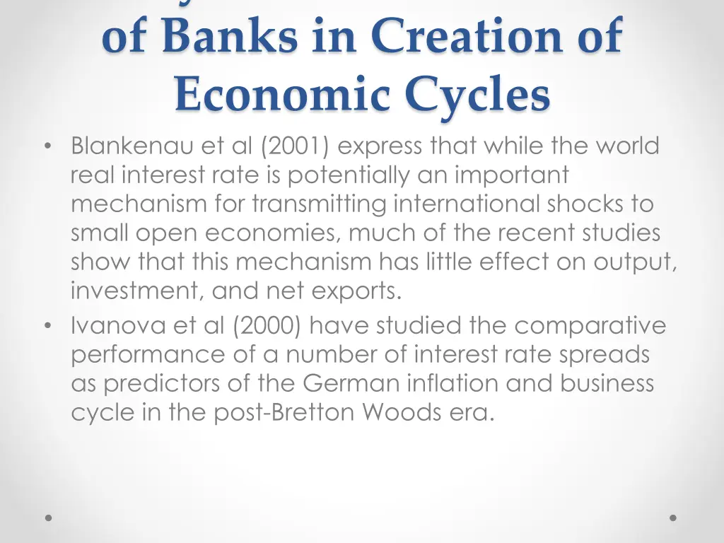 money market and the role of banks in creation 1