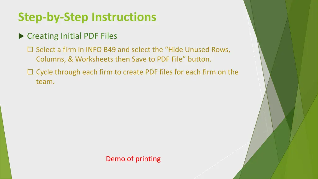 step by step instructions 18