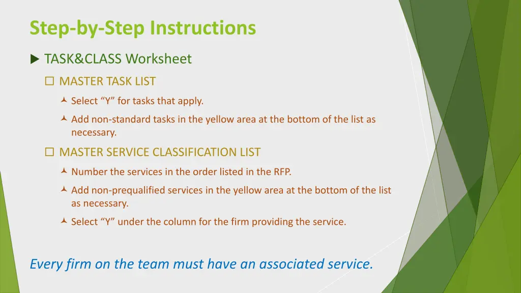 step by step instructions 2