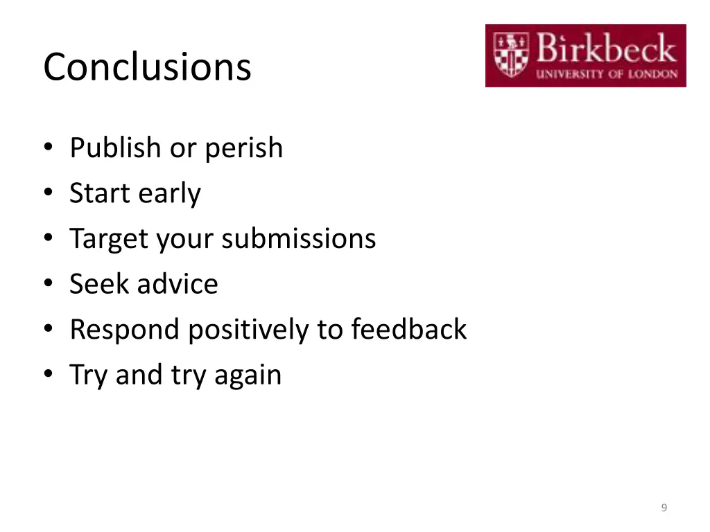 birkbeck university of london 7