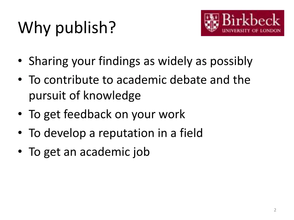birkbeck university of london