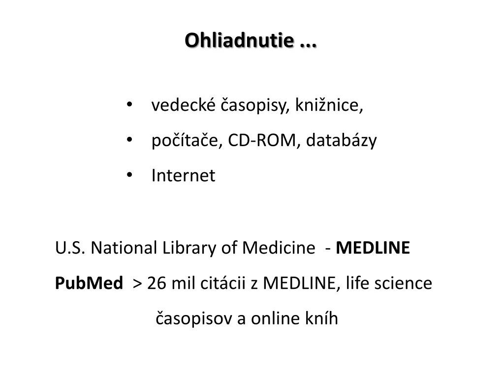 ohliadnutie