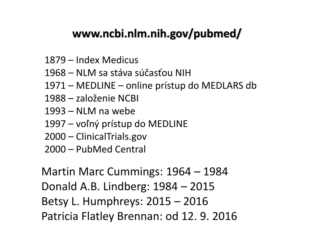 www ncbi nlm nih gov pubmed