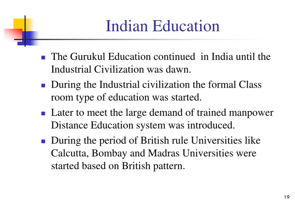 indian education