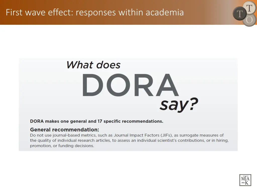 first wave effect responses within academia 1