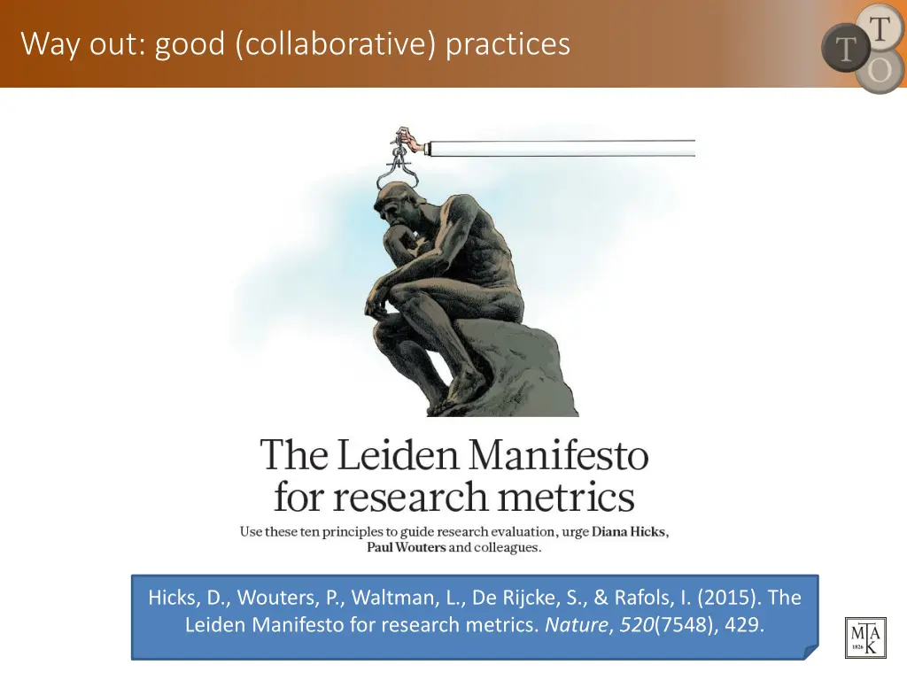 way out good collaborative practices