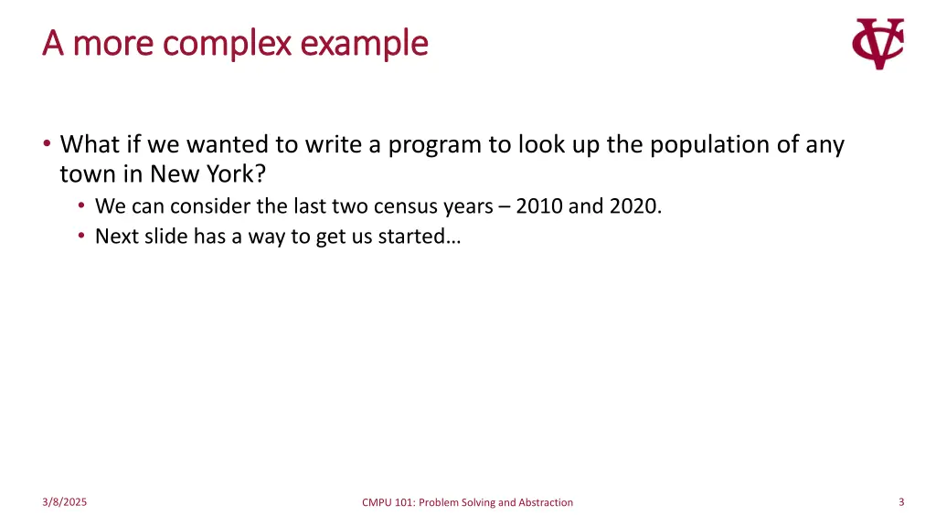 a more complex example a more complex example