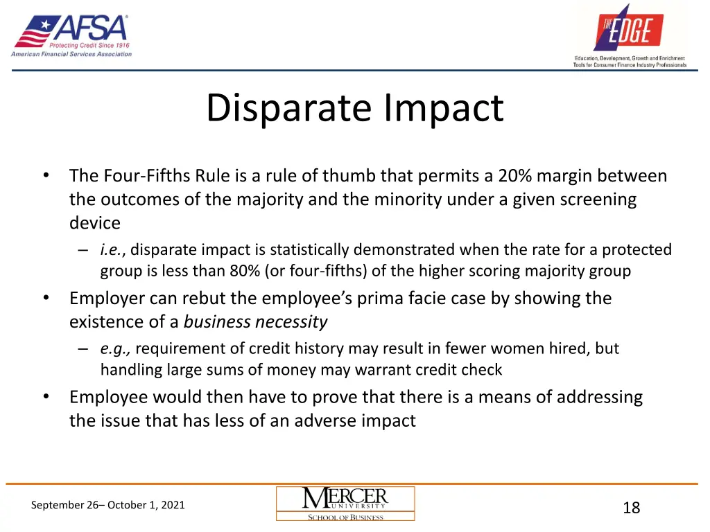 disparate impact 1