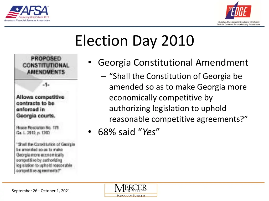 election day 2010