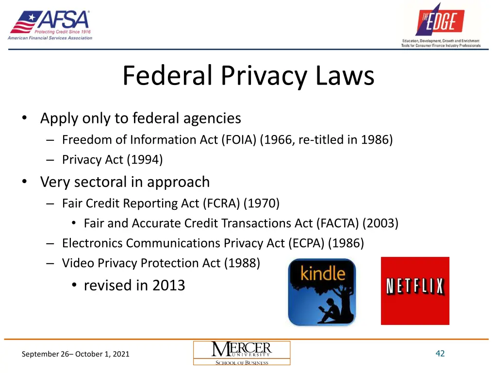 federal privacy laws