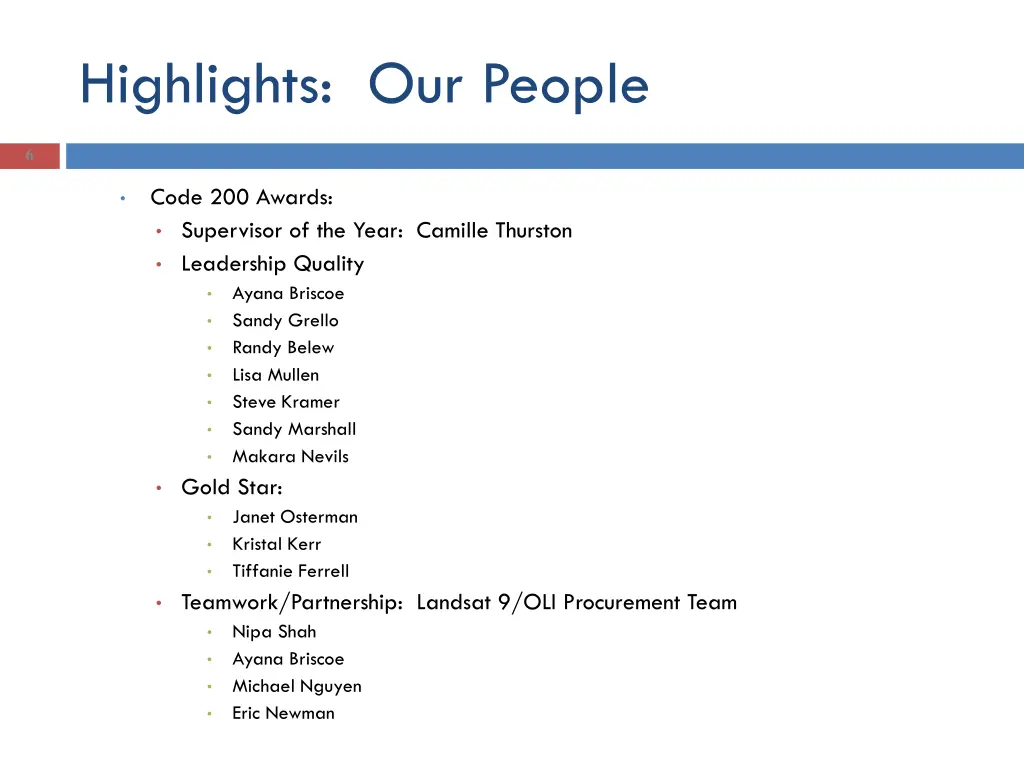 highlights our people 2