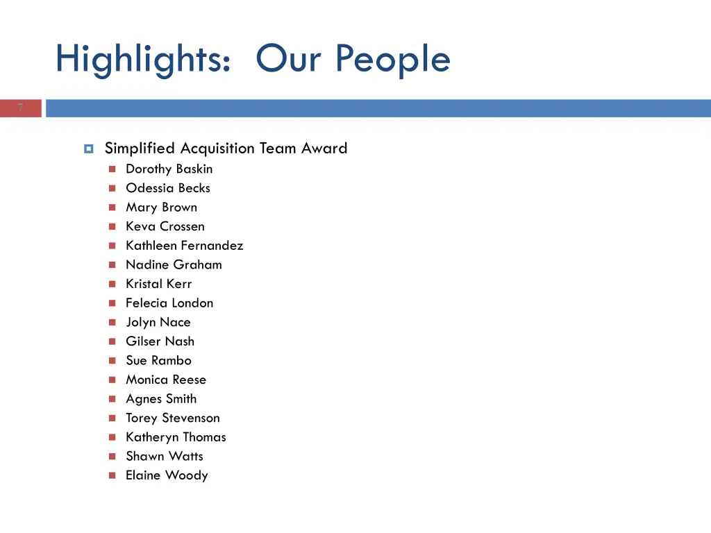 highlights our people 3