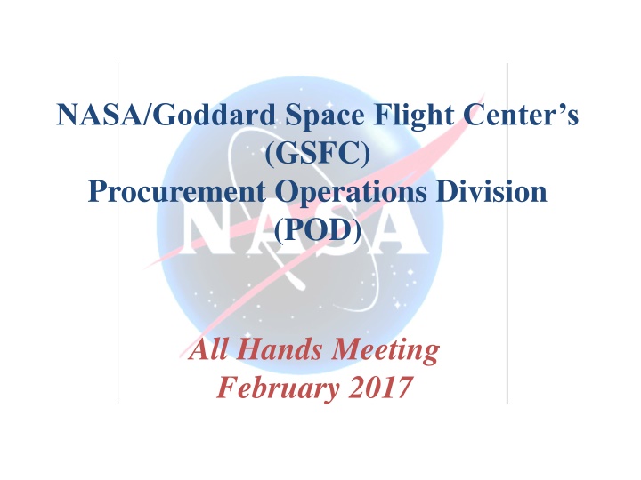 nasa goddard space flight center s gsfc