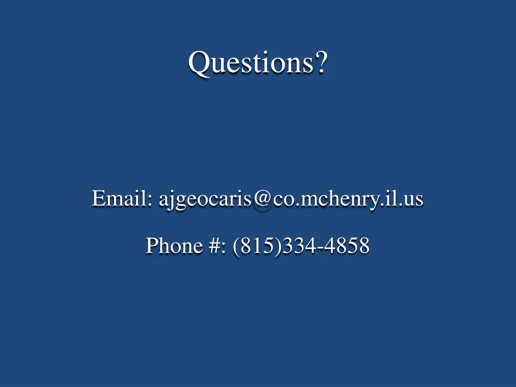 questions