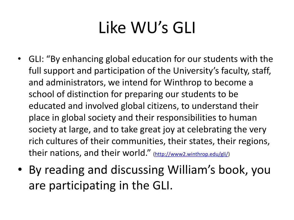 like wu s gli
