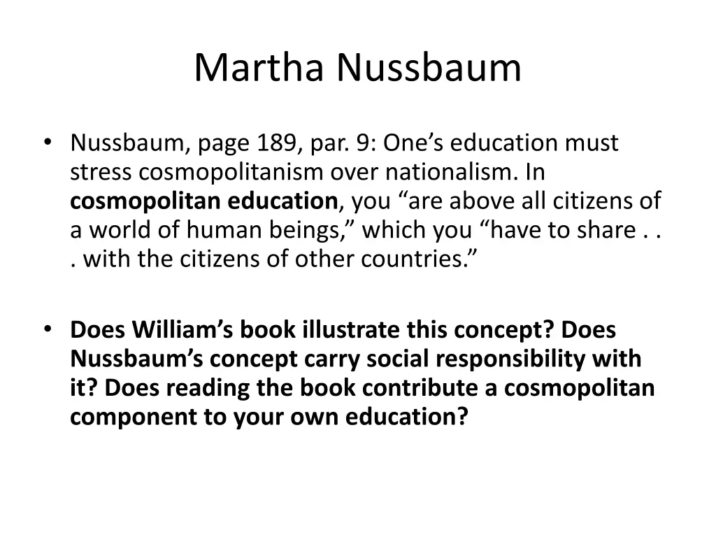 martha nussbaum